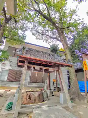 六所社(金城町)の手水舎