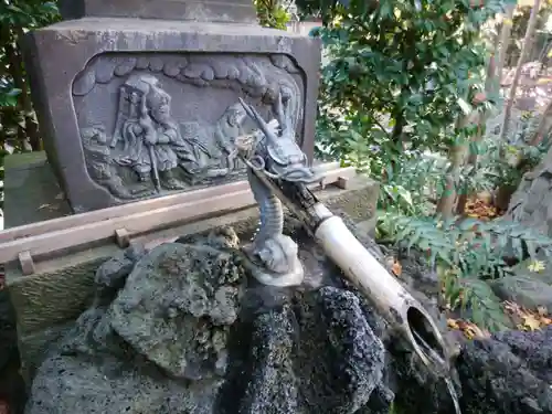 大國魂神社の手水