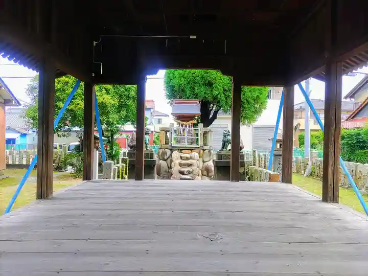 素盞嗚社(奥田馬場)の本殿・本堂