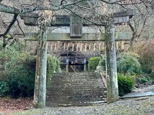 吉木若宮八幡宮の鳥居