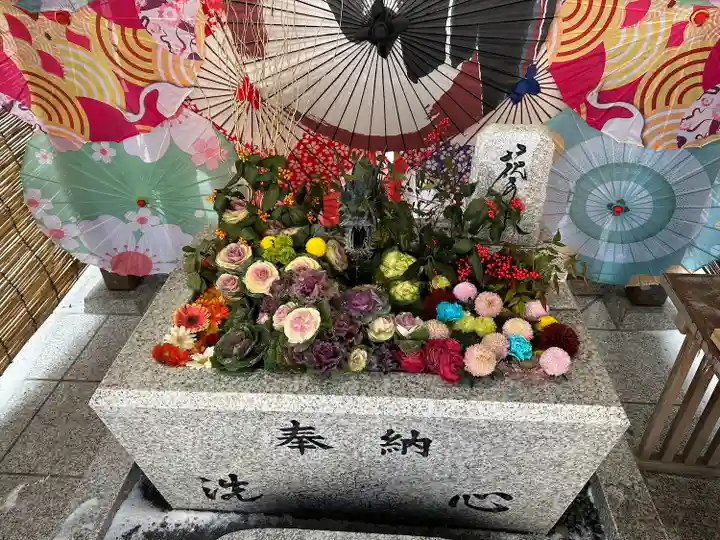 札幌諏訪神社の手水舎