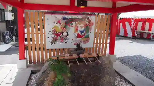 別小江神社の手水舎