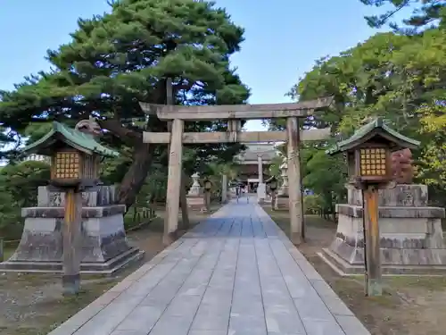 白山神社の鳥居