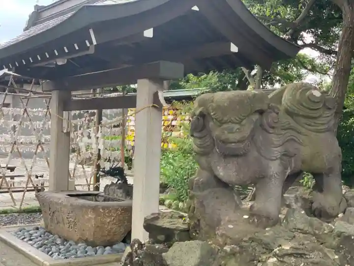菊田神社の手水舎