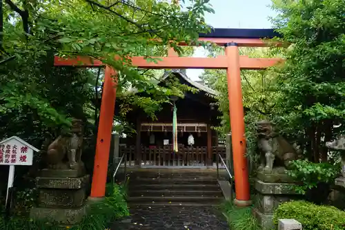 漢國神社の鳥居