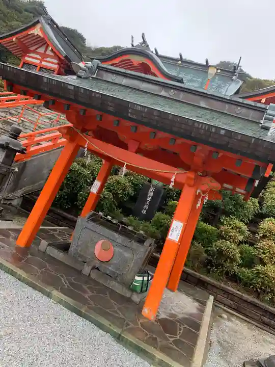 福徳稲荷神社の手水舎