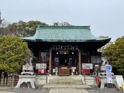 城山八幡宮の本殿・本堂