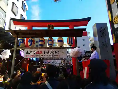 鷲神社の鳥居