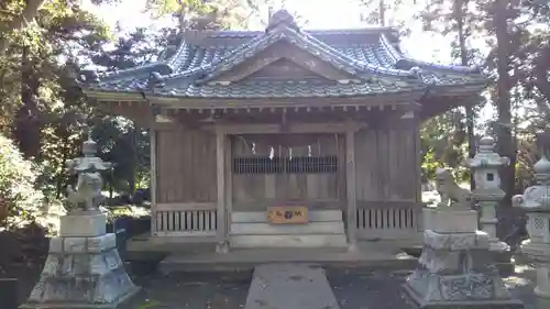 神明雷神社の本殿・本堂