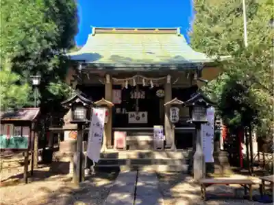 上目黒氷川神社の本殿・本堂