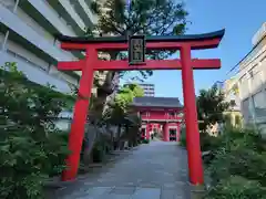 成子天神社の鳥居