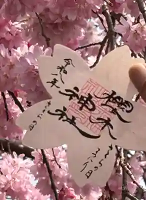 桜型の御朱印🌸