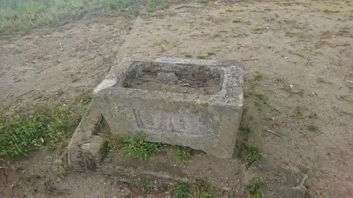 表刀神社の手水舎