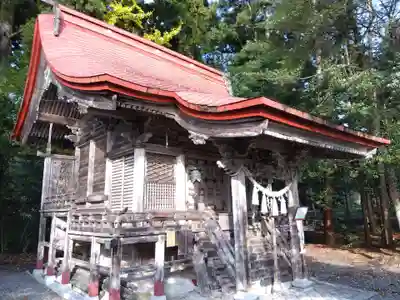 大處神社の本殿・本堂