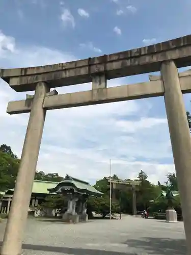 豊國神社の鳥居