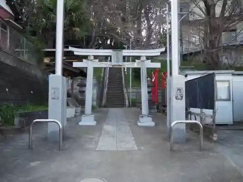 杉山神社の鳥居