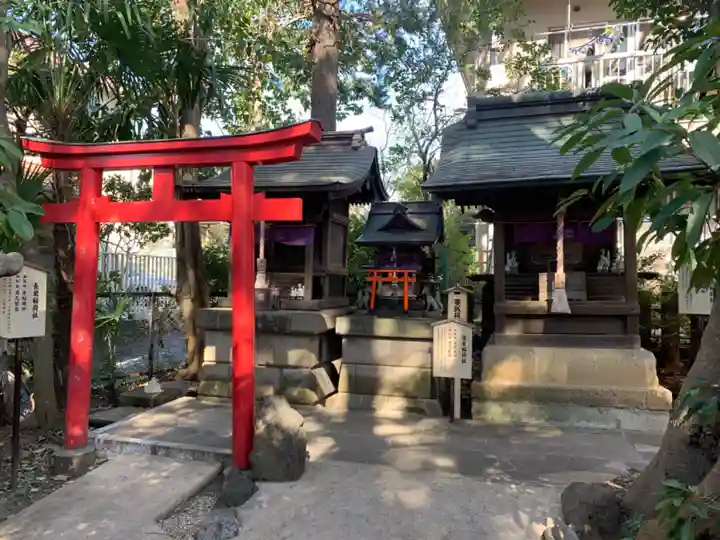 北澤八幡神社の末社・摂社