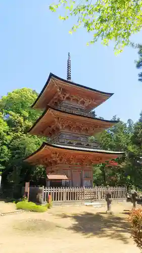 岩殿山安楽寺（吉見観音）の塔