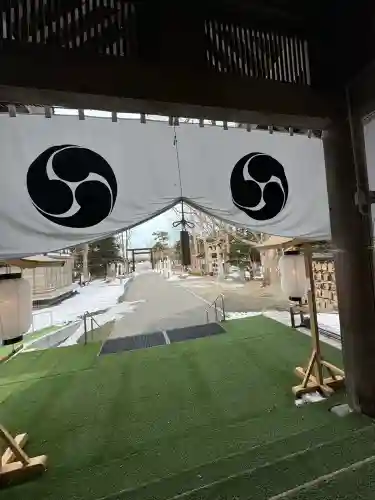 旭川神社の景色