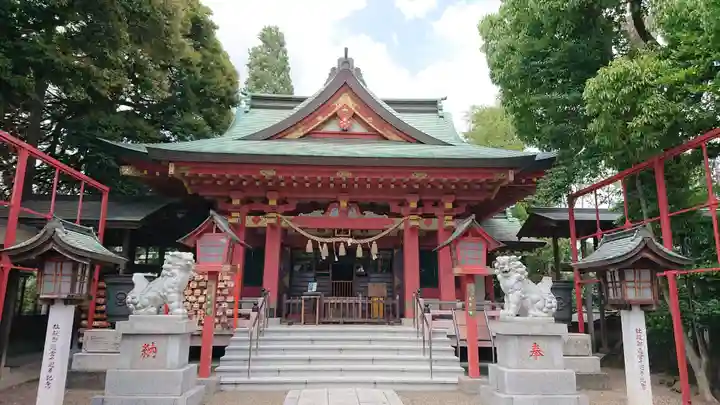 前川神社の本殿・本堂