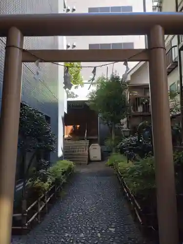 天祖神社の鳥居