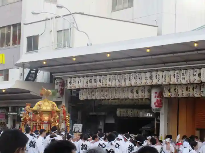八坂神社御旅所のお祭り