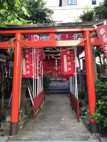 装束稲荷神社（王子稲荷神社境外摂社）の鳥居