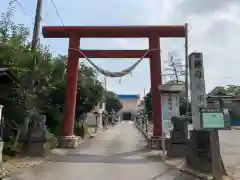 神明宮の鳥居