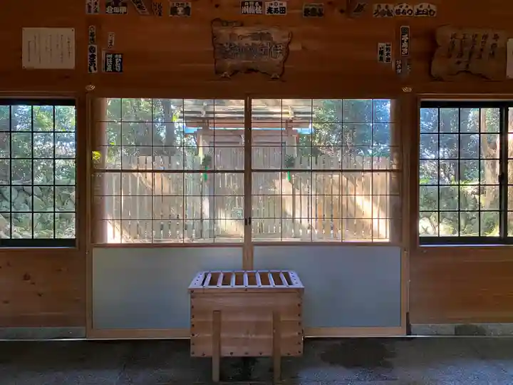 伊射波神社の本殿・本堂