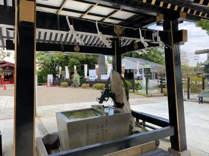 水戸東照宮の手水舎