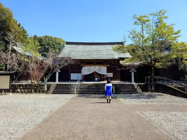 高知県護国神社の本殿・本堂