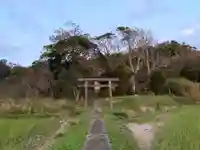 川田神社の鳥居