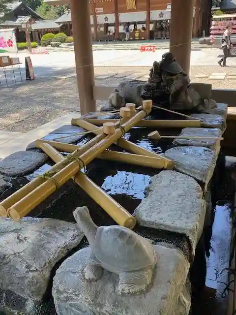 櫻木神社の手水舎