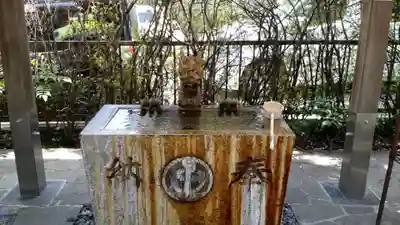 水天宮平沼神社の手水舎