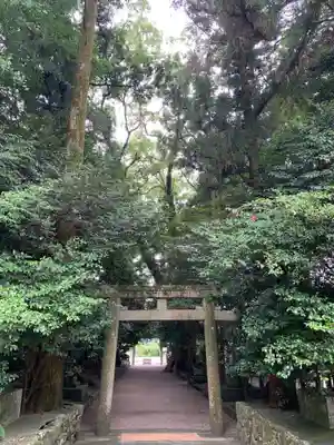 比木神社の鳥居