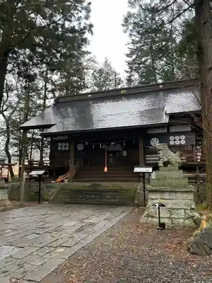 山家神社の本殿・本堂