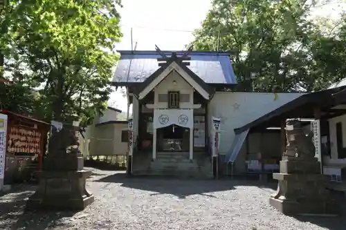 星置神社の本殿