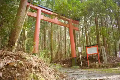 御蔭神社の鳥居