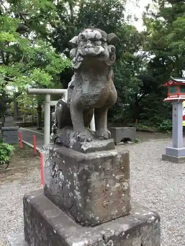 大宮神社の狛犬