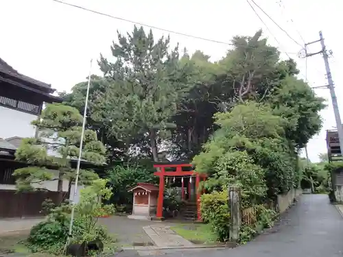 由比若宮（元鶴岡八幡宮）の鳥居