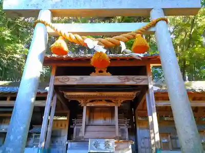 八幡社の本殿・本堂