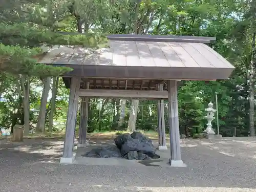 當麻神社の手水舎