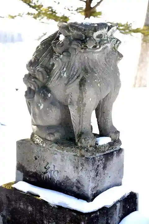 豊住神社の狛犬