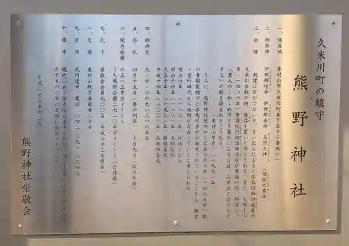 熊野神社の歴史