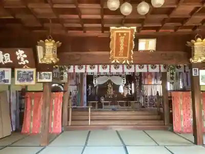 村國真墨田神社の本殿・本堂