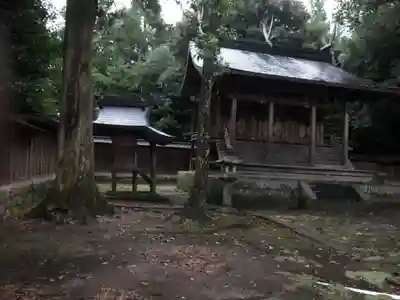 比自岐神社の本殿・本堂