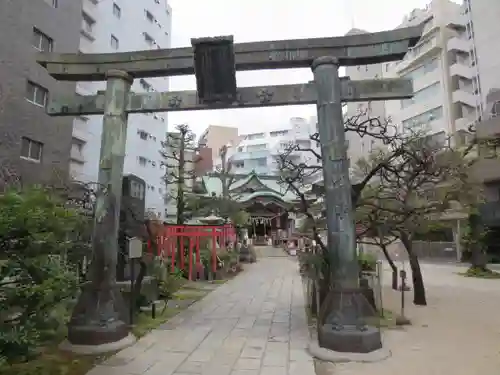 平河天満宮の鳥居
