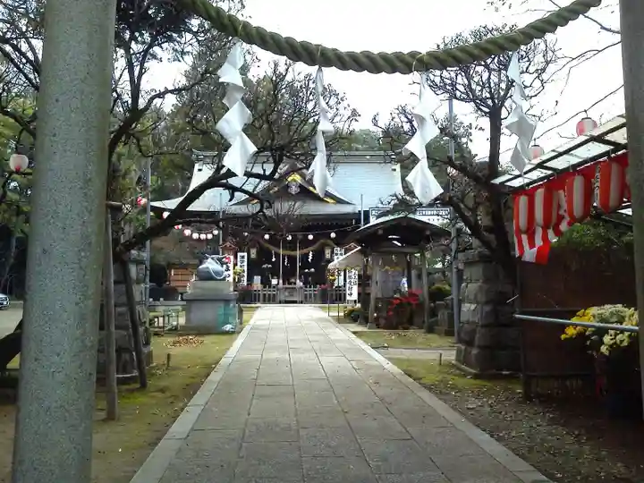 大生郷天満宮の鳥居