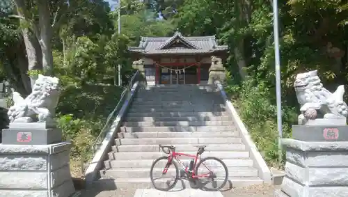 八幡神社の狛犬