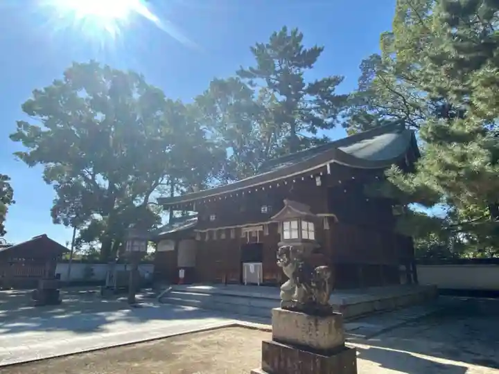 與杼神社の本殿・本堂